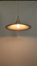 2x Heksenhoed trompet lamp vintage design jaren 50 60