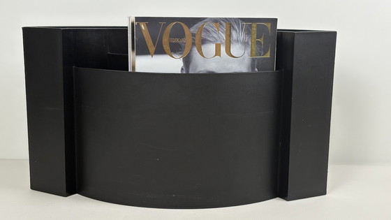 Image 1 of Vintage Wave plastic magazine holder black Authentics