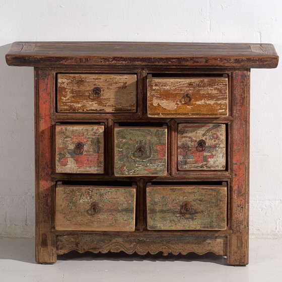 Antiek Aziatisch dressoir (ca. 1900) #66 (photo 4 of 9)