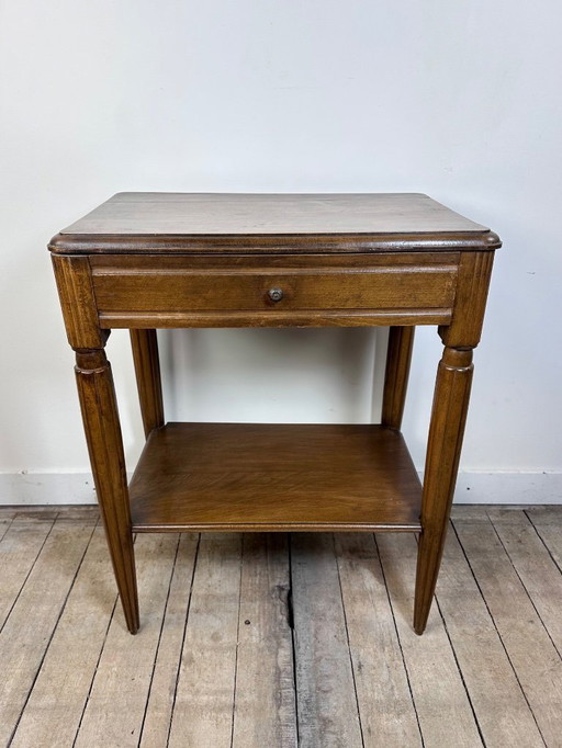 1940s Oak Side Table