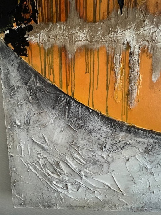 Image 1 of Gran cuadro abstracto de 150 x 150 cm.