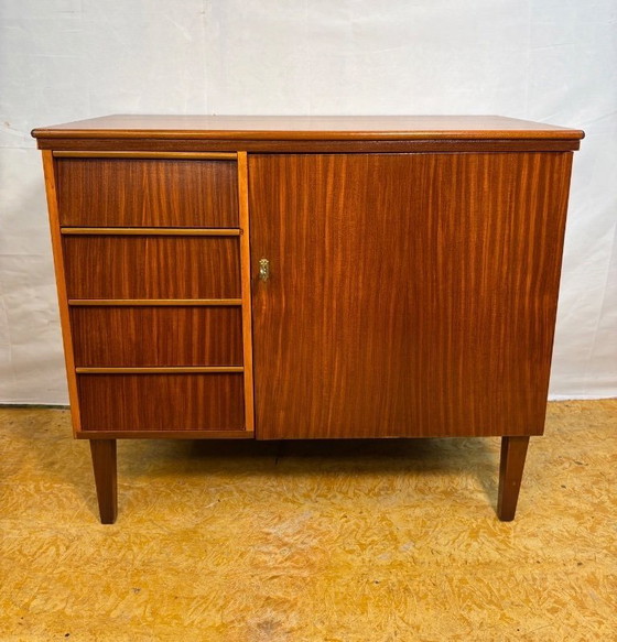 Image 1 of Mid Century Retro Teak Small Sideboard Circa 1960 Danish Design Scandinavian influence   A stylish mid century modern teak small