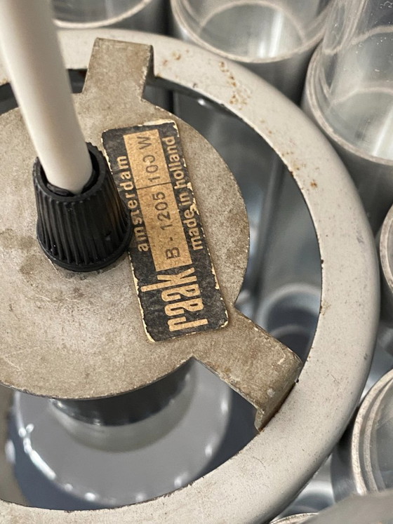Raak Septiem B-1205 Lampada a Sospensione da Soffitto in Alluminio Plexi Vintage 1960 – Lampade a sospensione (photo 5 of 20)
