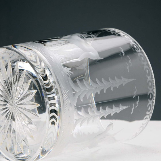 Image 1 of Seau à glace en cristal Val Saint Lambert
