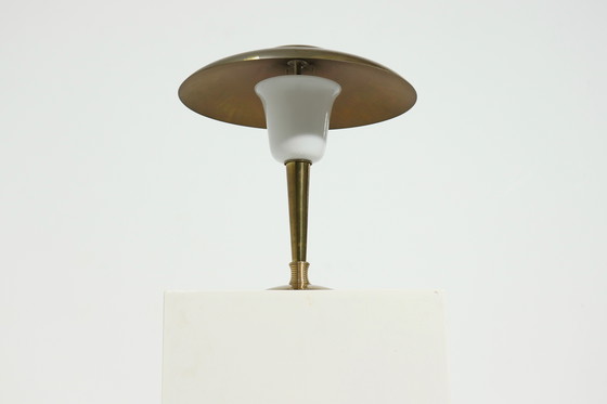 Image 1 of Vintage Brass Table Lamp 1950s