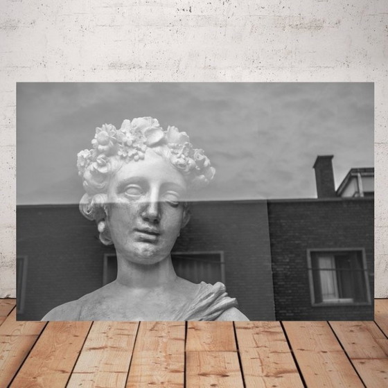 Image 1 of Impression sur Plexiglas / Photo d'une vitrine d'un antiquaire à Paris / Decoration Art Déco / Photo paris / Art déco