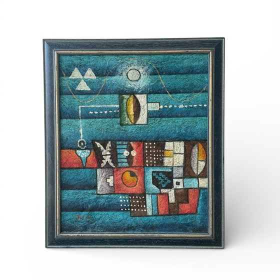 Image 1 of Two mid-20th century paintings by Bill Long