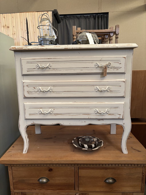 Vintage Brocante chest of drawers