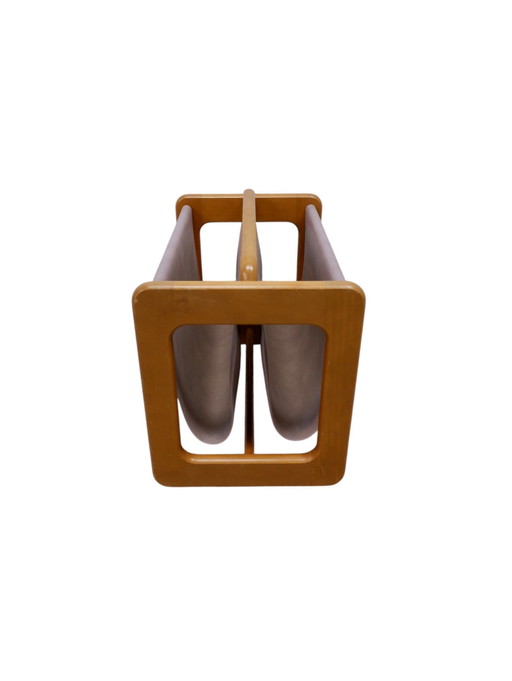 Vintage magazine holder, 1970s