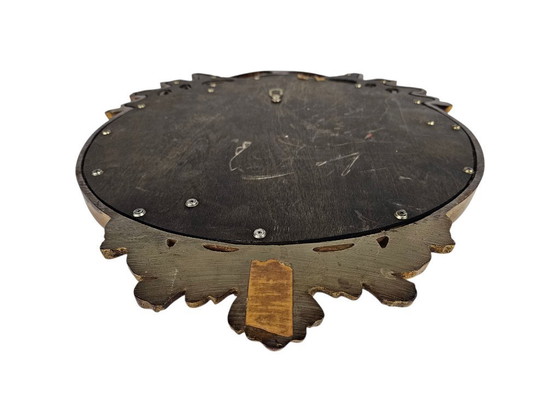 Image 1 of Miroir de majordome - « Girandole » - Style Régence - Miroir doré - Seconde moitié du XXe siècle