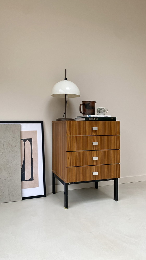 Image 1 of Commode vintage en bois de Pierre Gauriche (Meurop)