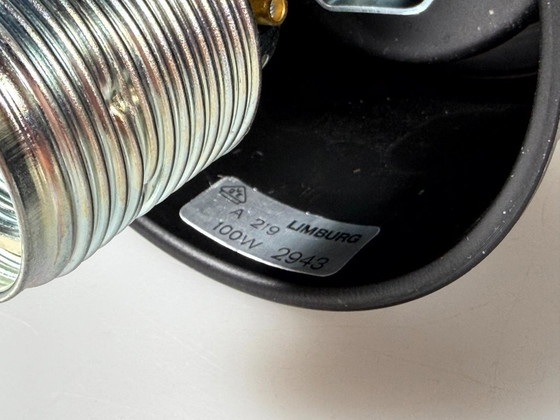 Image 1 of 1960s/70s Plafoniere ceiling lamp by Glashütte Limburg, Germany, Space Age