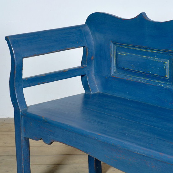 Image 1 of Antique pine bench, 1900s