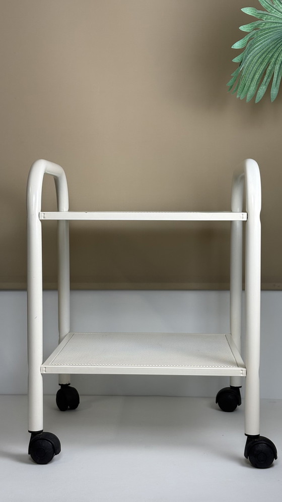 Image 1 of Vintage Space Age wit metalen design trolley Tech Innovator