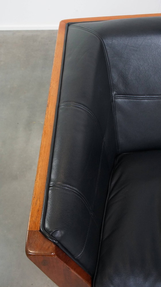 Image 1 of Sofá de diseño Art Déco Schuitema 2,5 plazas de cuero