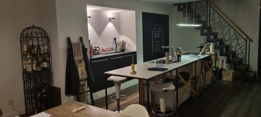 Mobiele keuken Valcucine (Meccanica, Fenix materiaal)