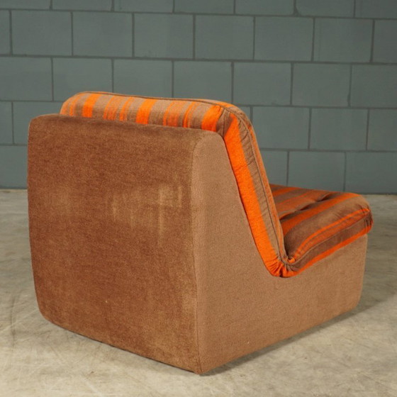 Image 1 of Midcentury modulaire zithoek/zitgroep – velours – jaren 70