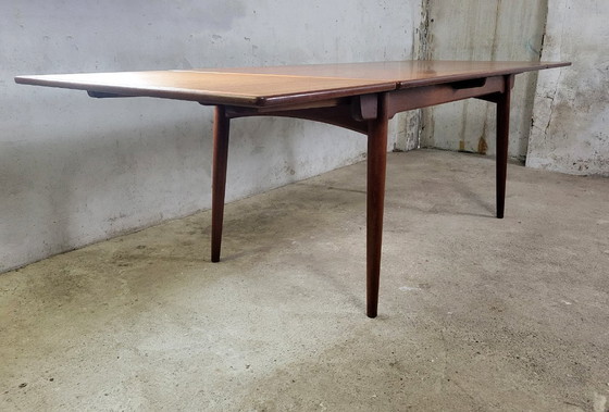Image 1 of Dänischer Teakholz-Esstisch AT 312 von Hans Wegner für Andreas Tuck