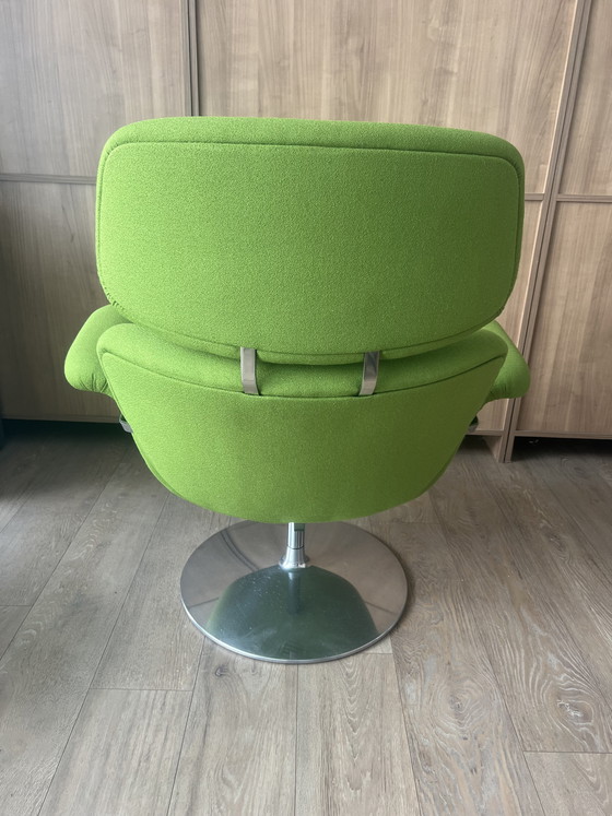 Image 1 of Artifort Tulip armchair - Pierre Paulin - Green