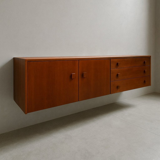 Teakhouten dressoir uit de jaren 60