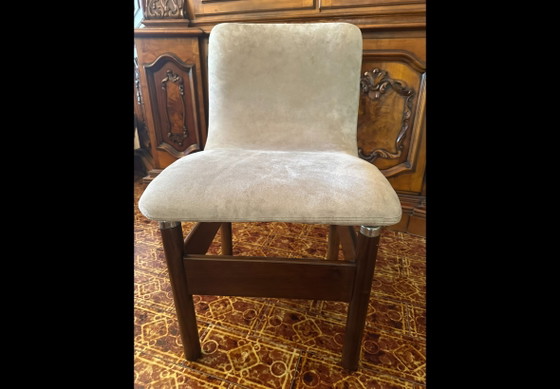 Juego de 8 sillas de comedor "Chelsea" de Vittorio Introini para Saporiti Italia – Estilo moderno de mediados (photo 5 of 8)