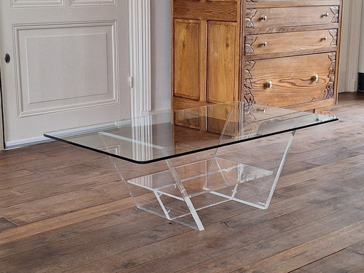 David Lange Designer Coffee Table from the 1970s