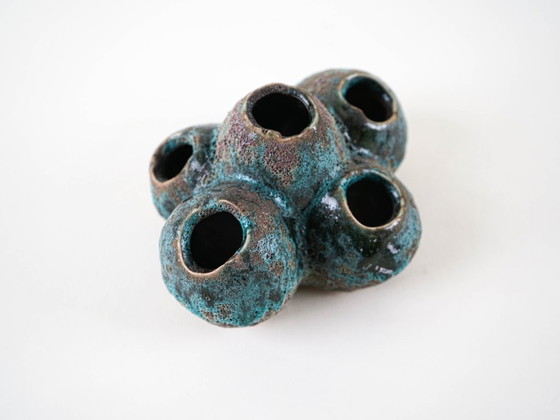 Image 1 of Ceramic vase – flower frog, Danish design, 1960s, made in Denmark