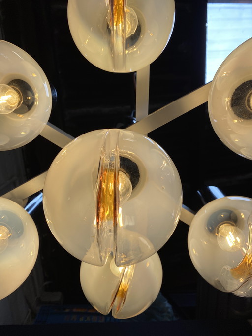 Lampe à suspension Mazzega Murano