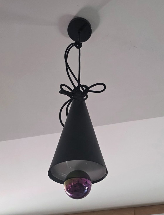 3 Cherry Pendant lamps - Petite Friture – Textile, Aluminium (photo 3 of 7)