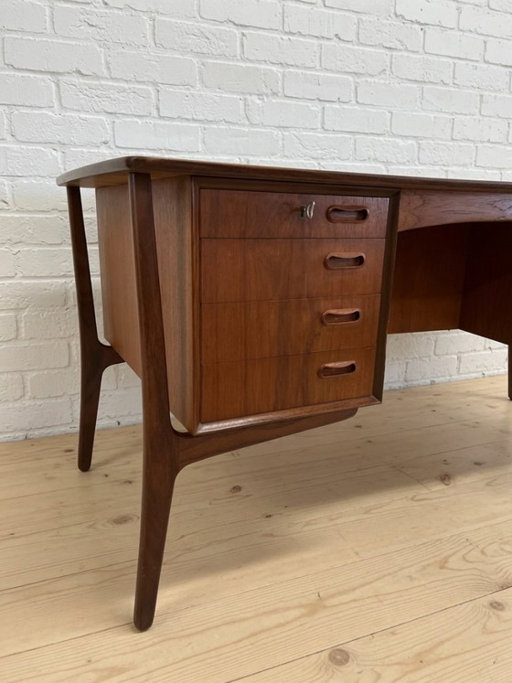 Svend Aage Madsen Teakhouten directiebureau, jaren 60. – HP Hansen, Wood (photo 3 of 11)