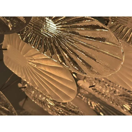 Image 1 of Art Deco Murano Style Chandelier by Simoeng