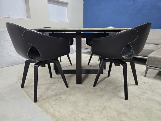 Image 1 of Tavolo da pranzo Poltrona Frau Bolero + 4x sedia Ginger