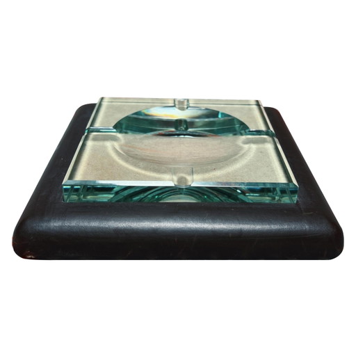 Pietro Chiesa Crystal Ashtray for Fontana Arte, Italy 1940