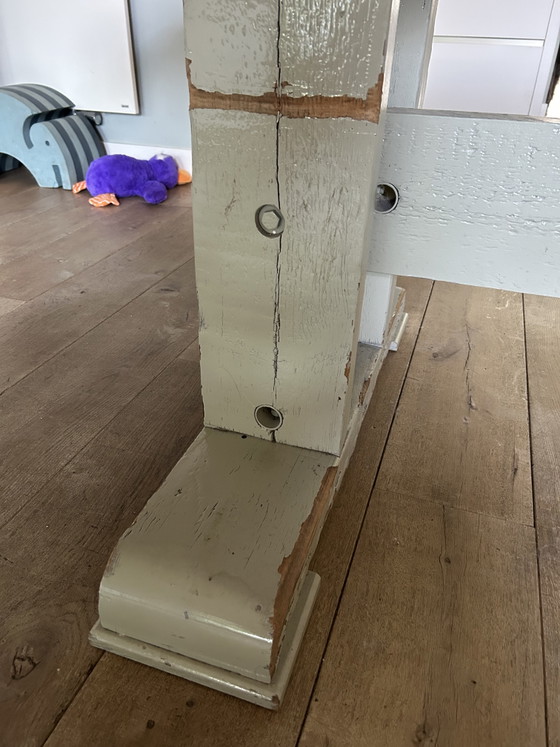 Image 1 of Piet Hein Eek balkentafel in sloophout