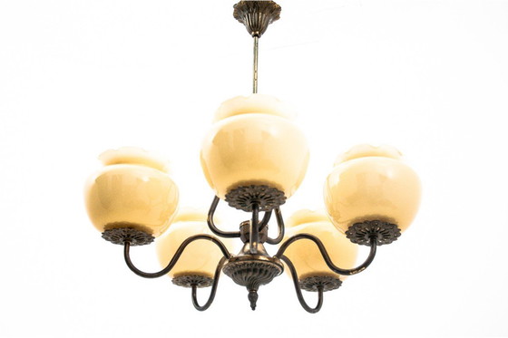 Image 1 of Lustre, années 1950, Pologne.