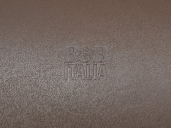 B&B Italia Metropolitan ME84 Armchairs – Pair in Brown Gamma Leather (photo 13 of 15)