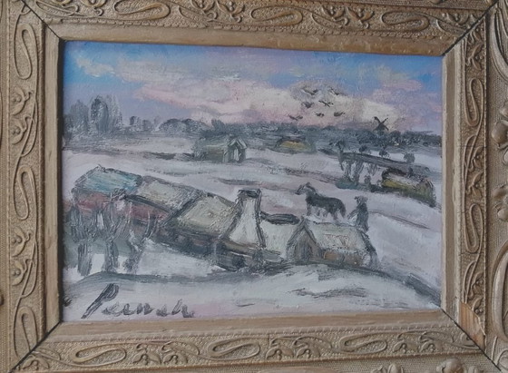 Image 1 of día de invierno en el campo