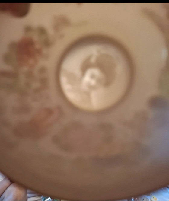 Chinees theeservies met watermerk – Porcelain, Bamboo (photo 4 of 5)