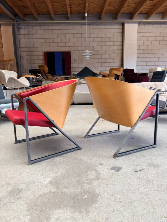 Silla Mondi Soft de Jouko Järvisalo (Stock: 2) – Sillas y sillones, Leather, Metal (photo 3 of 18)