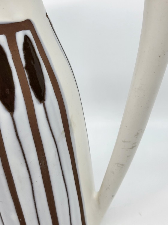 Image 1 of Jarra de cerámica Roger Capron "Fer de Lance", Francia, década de 1950