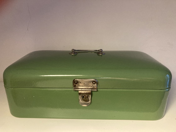 Image 1 of Broodtrommel emaille vintage