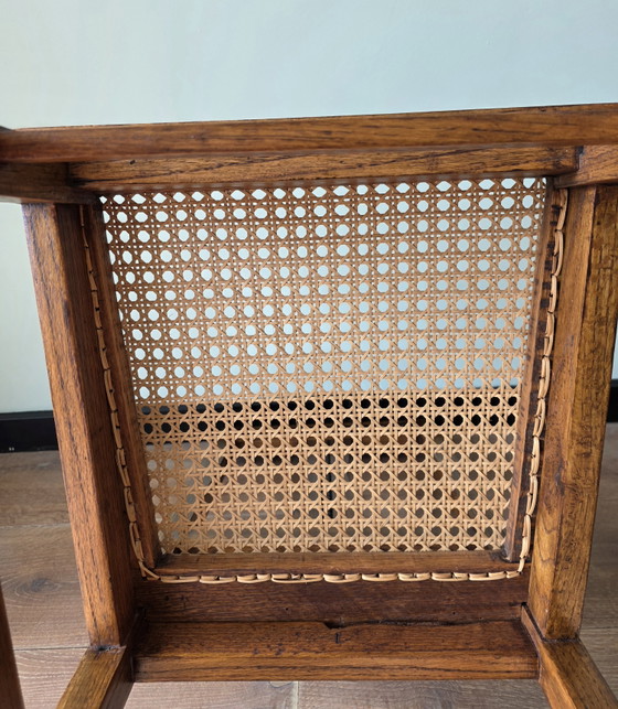 Image 1 of Antieke eiken stoelen Art Deco / Amsterdamse School jaren 20/30