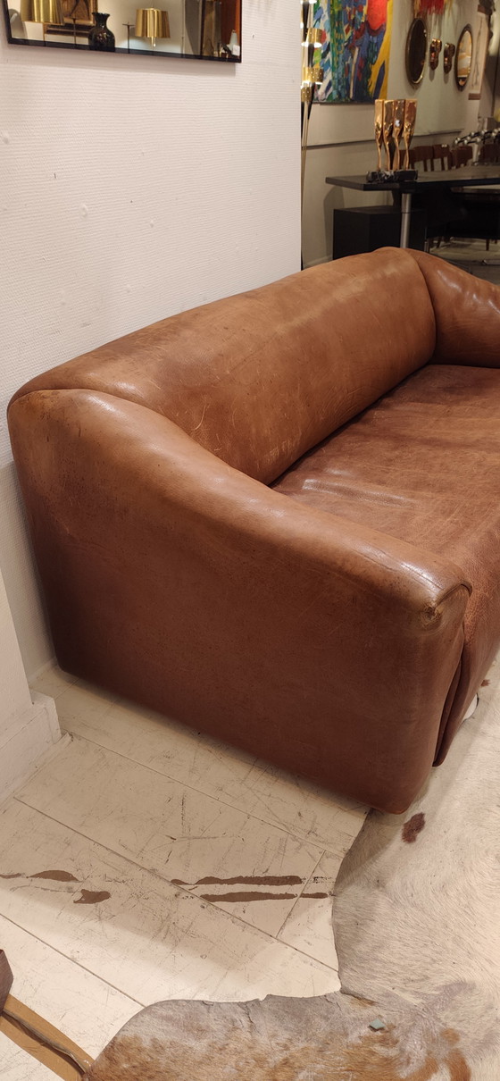 Leather sofa Désede ds47 impeccable condition – de Sede, 2 seaters (photo 4 of 5)