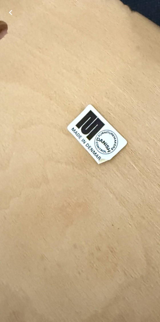 Image 1 of Johannes Andersen "Juliane" dining table set - Denmark 1960s