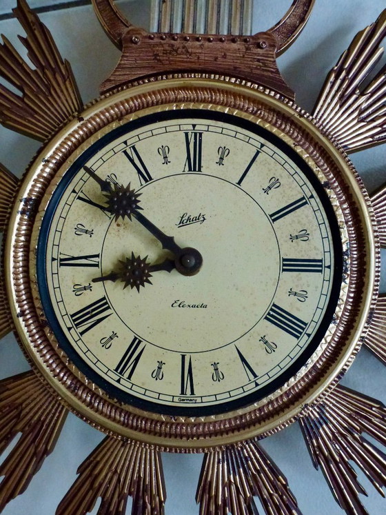 Image 1 of A vintage Schatz Elexacta sundial from the 1960s.