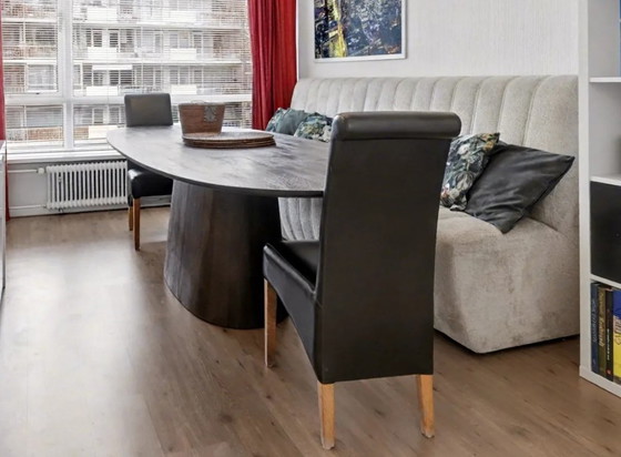 Image 1 of Dining table with dining table bench