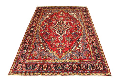 Origineel Perzisch Vloerkleed Nomadisch & Dorpskleed Hamadan 303 X 204 Cm Top Conditie