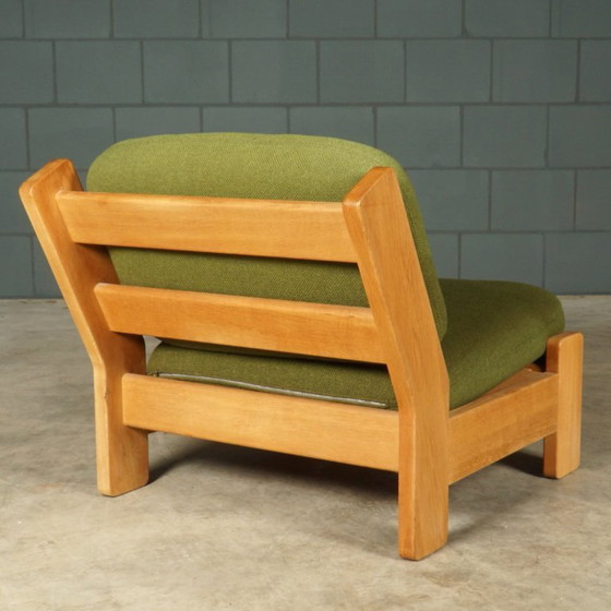 Image 1 of Salon/groupe de sièges modulable vintage – vert – années 1970