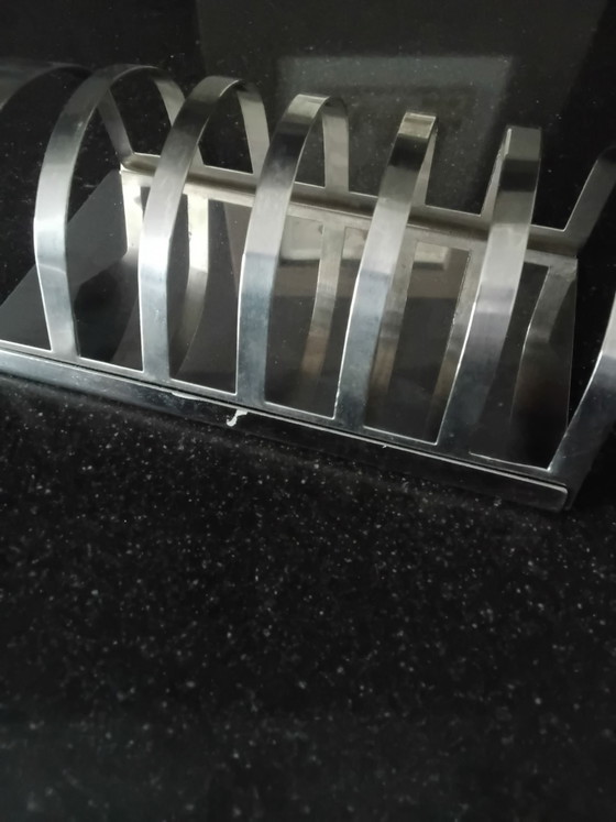 Vintage 70s Toaster Rack, Onbekend, Table accessories, Metal, Silver (photo 9 of 13)