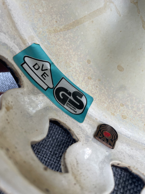 Image 1 of Set di 2 lampade a sospensione PAN Fat Lava Orange